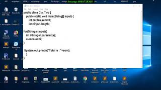 Command line argument in java using Netbeans and Notepad