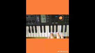 Dil Bechara song/instrumental music/on piano/by Ishu/Notes are in the description.