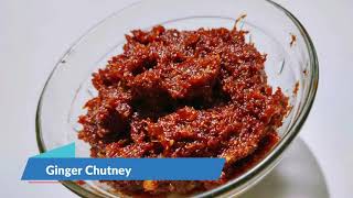 Ginger Chutney | Alley Chutney | Shunti Chutney