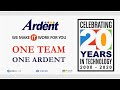 Ardent Technologies India - 20 Years Celebrations