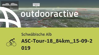 Rennradtour auf der Schwäbischen Alb: ASC-Tour-18_84km_15-09-2019