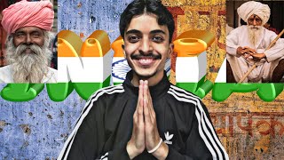 صرت هندي لمدة يوم كامل!!! 🇮🇳🌶🔥