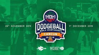 Day 5 :  AUSTRALIA vs  HONG KONG   Dodgeball World Championship Cancun 2019