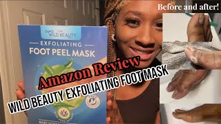 Live Wild Beauty Foot Mask- Amazon Review