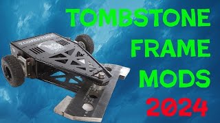 Tombstone Frame Modifications for BattleBots Faceoffs!