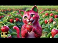 Strawberry Cat? Cute Kittens 🙀😭 #cat #ai #cutecat #aicat #catlover