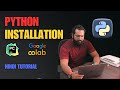 #2 Python Tutorial for Beginners | Python Installation | PyCharm | Google Colab