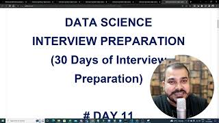 RoadMap For 30 Days Data Science Interview Preparation With Materials @iNeuroniN