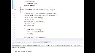 EMIRP Number | Programming in JAVA | Eclipse | Subscribe for more
