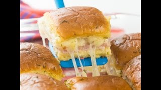 Hawaiian Ham and Pineapple Sliders Recipe