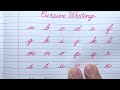 cursive writing a to z cursive letters abcd cursive handwriting abc english small letters abcd