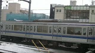 西武鉄道6117F　急行飯能行　石神井公園到着