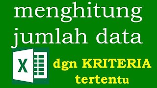 menghitung jumlah data dengan kriteria tertentu