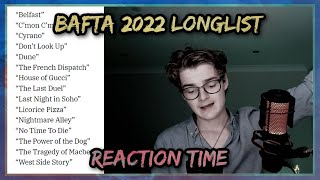BAFTA 2022 LONGLIST | REACTION TIME