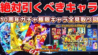 【ドッカンバトル】１０周年絶対引くべきキャラ＆ガチャ極限キャラ全予想図