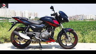 Bajaj Pulsar 150 ABS First Ride Review Braking Test #Bikes@Dinos