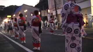 鹿屋夏祭り 総踊り 2015 鹿児島県鹿屋市