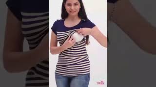 milk nursing wear Empire scope Nik nursing top how it work#short full HD