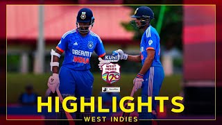 Highlights | West Indies v India | Jaiswal & Gill Star | 4th Kuhl Stylish Fans T