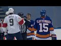 tempers flare after slashes late hits u0026 headlocks between panthers u0026 islanders