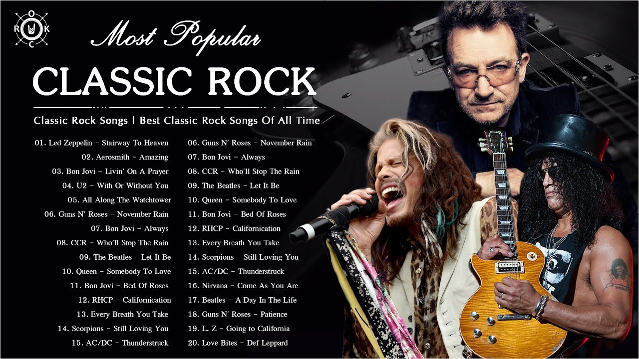 Best Of Classic Rock Hits - Greatest Classic Rock Songs Of All Time ...