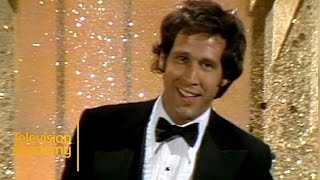 Chevy Chase Wins Outstanding Supporting Actor in Comedy, Variety/Music Series | Emmys Archive (1976)