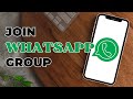 How to Join WhatsApp Group