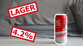 KRONENBOURG REVIEW | 4.2% ABV | FRENCH LAGER