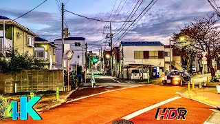 Suburban Neighborhood Tokyo Walk | Yotsugi • Japan 4K HDR