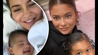Kylie Jenner leads the birthday tributes to her daughter Stormi