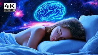 528Hz Brain Healing Music While You Sleep | Release Melatonin & Calm the Mind 🧠💤