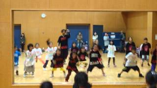 HIPHOP DANCE　印西　木下　RISE　キッズクラス　2014　11.1　SAT　ヒップホップダンス