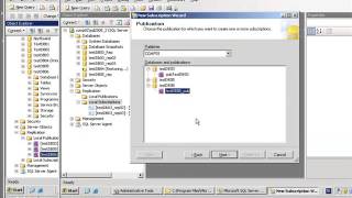Mssql 2008 Snapshot Replication