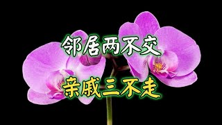 “邻居两不交，亲戚三不走”老祖宗的忠告，别不当回事！