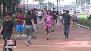 Thousands spend Christmas at Luneta