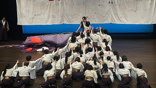 ［4K広角］北九州市立大学灯炎『2022年度楽曲「熾来」演舞』/灯縁祭〜20周年ありがとうえん〜「北九州市立大学灯炎20周年記念イベント」2024.12.14