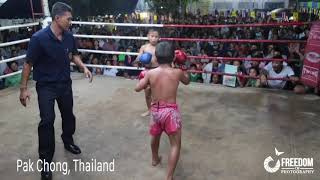Kids Muay Thai Fight in Thailand
