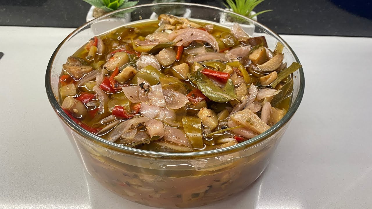 Turshi Me Patellxhane Pa Konservues Pickeled Vegetables Recipe Youtube