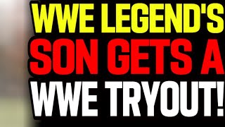 WWE Legends Son Gets Tryout! Real Reason Why WWE Superstar Is Off TV! TLC Match Is Scrapped WWE News