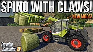 NEW MODS FS19! THE COOLEST WAY TO LOAD BALES! | FARMING SIMULATOR 19
