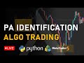 How to trade Double Tops and Double Bottoms - Algo Trading in Python Livestream #21