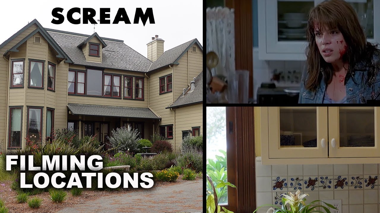 SCREAM Filming Locations Then & Now - YouTube