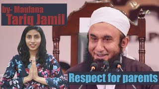Respect for parents | Molana Tariq Jamil | Indian Girl's Reaction