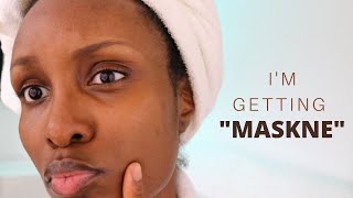 Maskne? Face Mask Breakouts?! Ugh. | Adjusted Skincare Routine