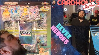 Eevee Heroes Promo Box opening! 1st time.