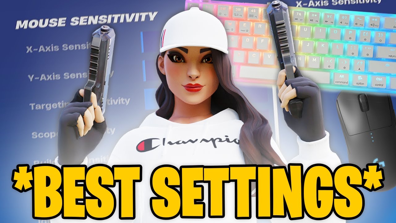 BEST KEYBOARD & MOUSE SETTINGS CHAPTER 5! [Sensitivity, Dpi, Graphics ...