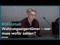 BGH-Urteil zu Kostenverteilung bei Eigentümergemeinschaften am 22.03.2024