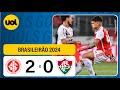 INTERNACIONAL 2 X 0 FLUMINENSE - CAMPEONATO BRASILEIRO 2024; VEJA OS GOLS!