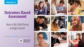 Outcomes-Based Assessment - How is My Child Doing in High School?