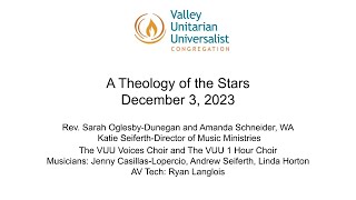 12/03/23 - A Theology of the Stars